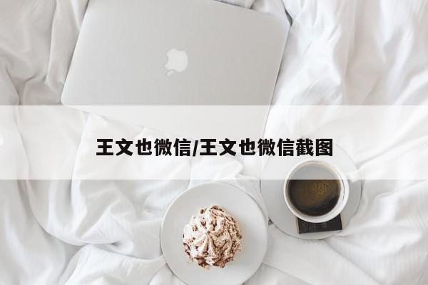 王文也微信/王文也微信截图